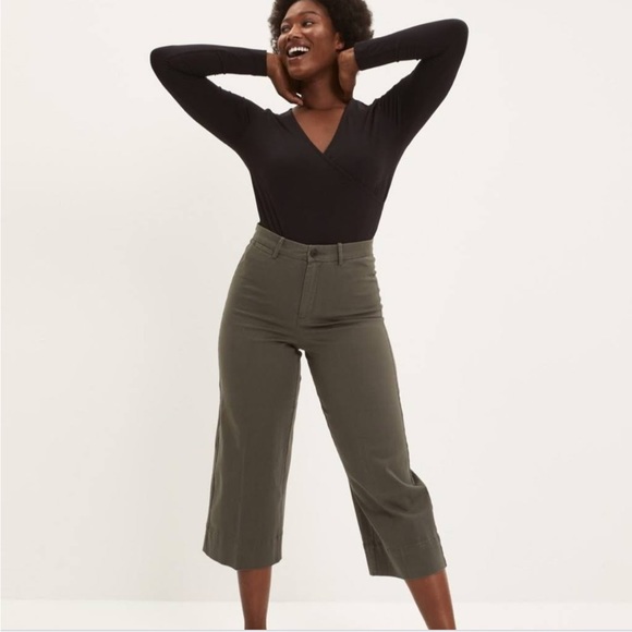 Frank & Oak Josephine Wide Leg Pant NWT - Picture 5 of 5